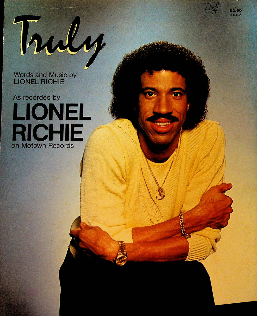 Truly by Lionel Richie Sheet Music