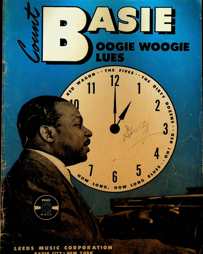 Count Basie Boogie Woogie Blues Song Book