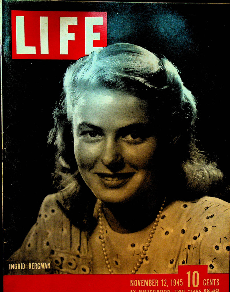 Life Magazine November 12 1945 Ingrid Bergman