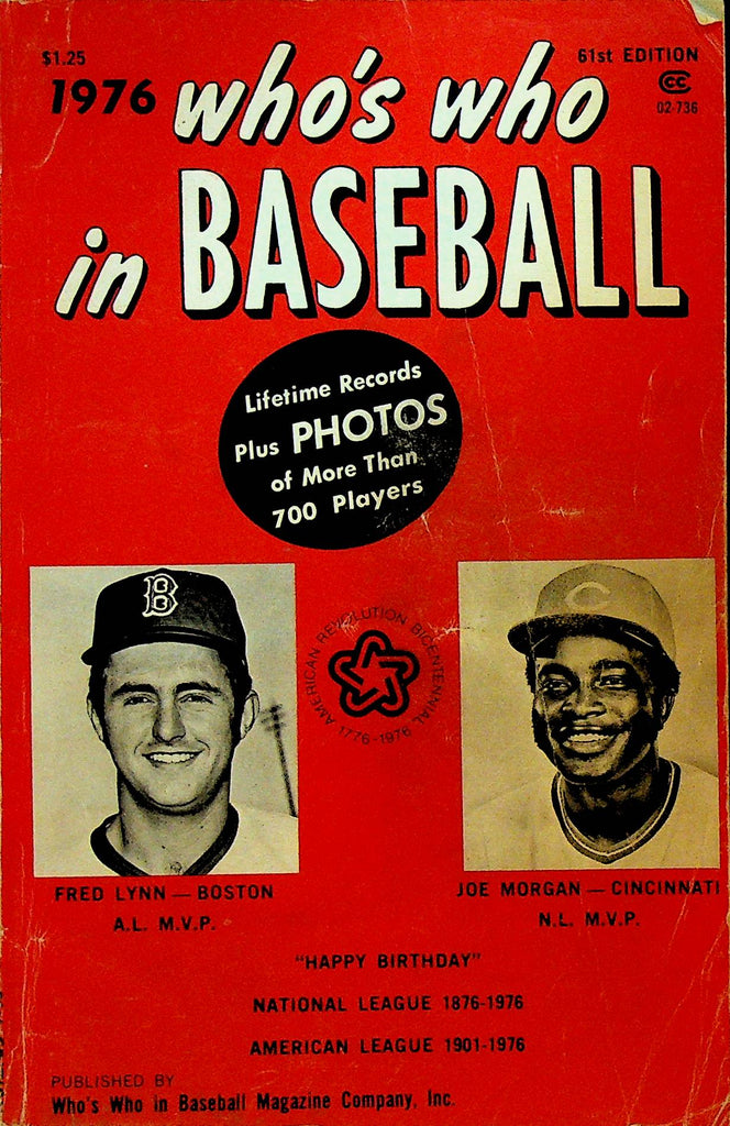 Who's Who in Baseball 1976