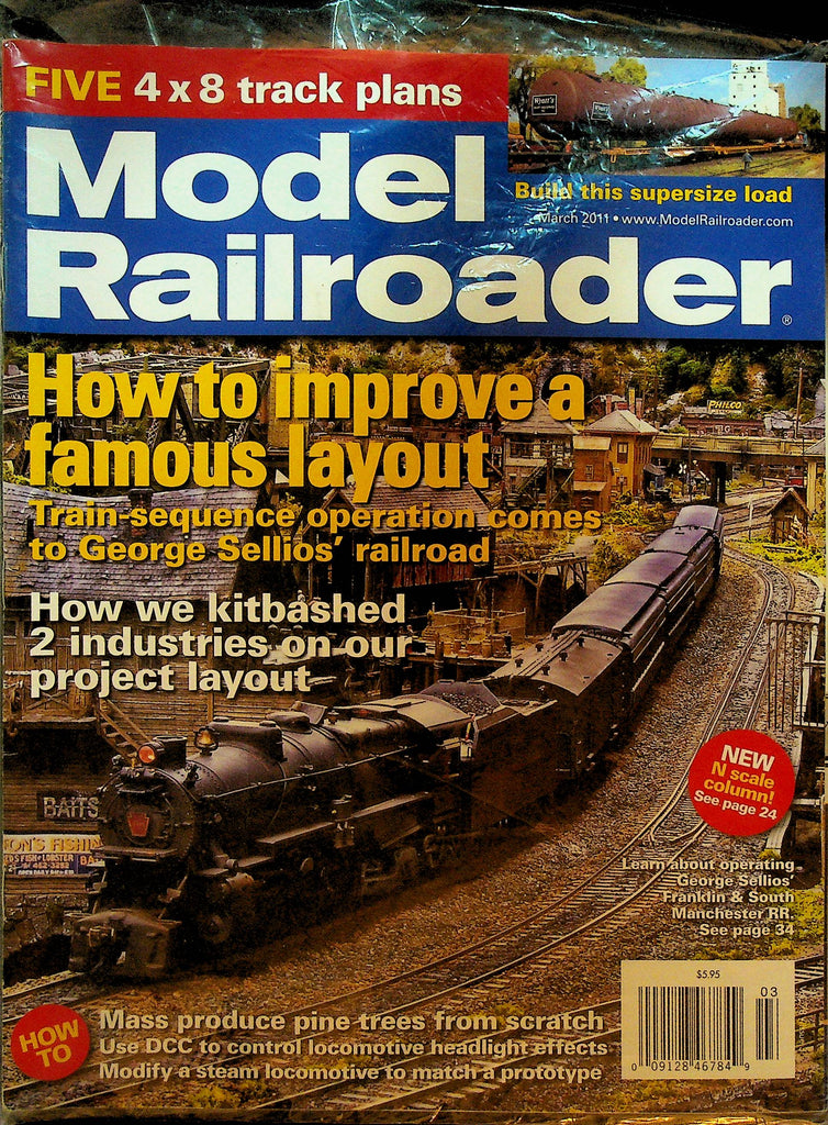Model Railroader Magazine March 2011