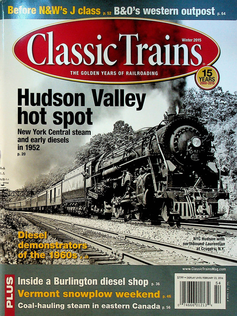 Classic Trains Magazine Winter 2015