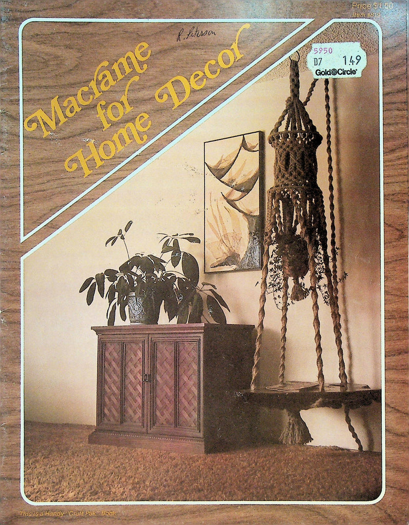 Macrame for Home Decor
