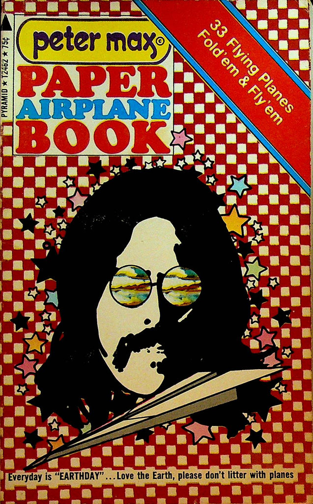 Peter Max Paper Airplane Book
