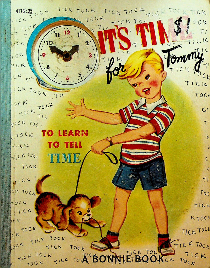 It's Time for Tommy to Learn to Tell Time Bonnie Book