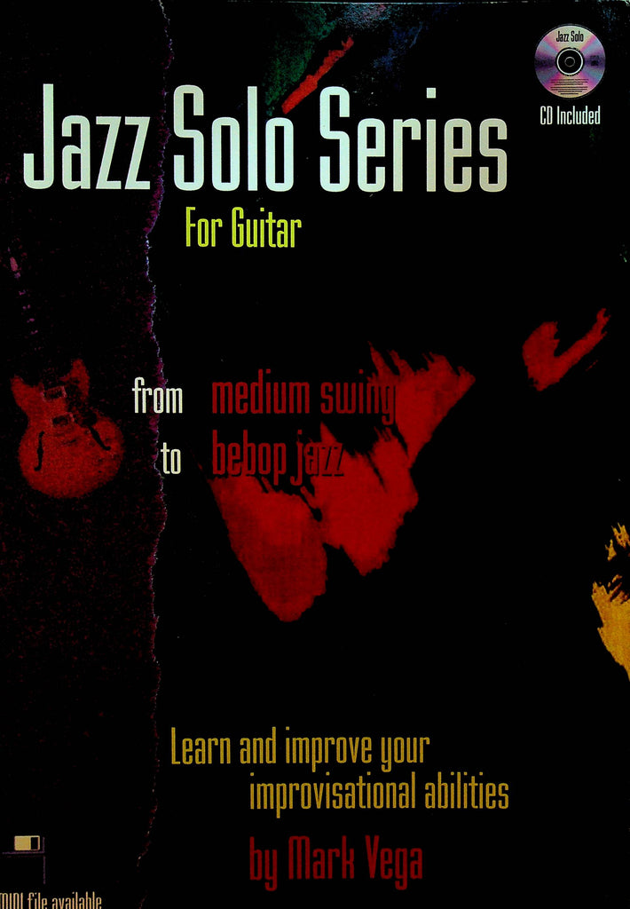 Jazz Solo Series for Guitar from Medium Swing to Bebop Jazz
