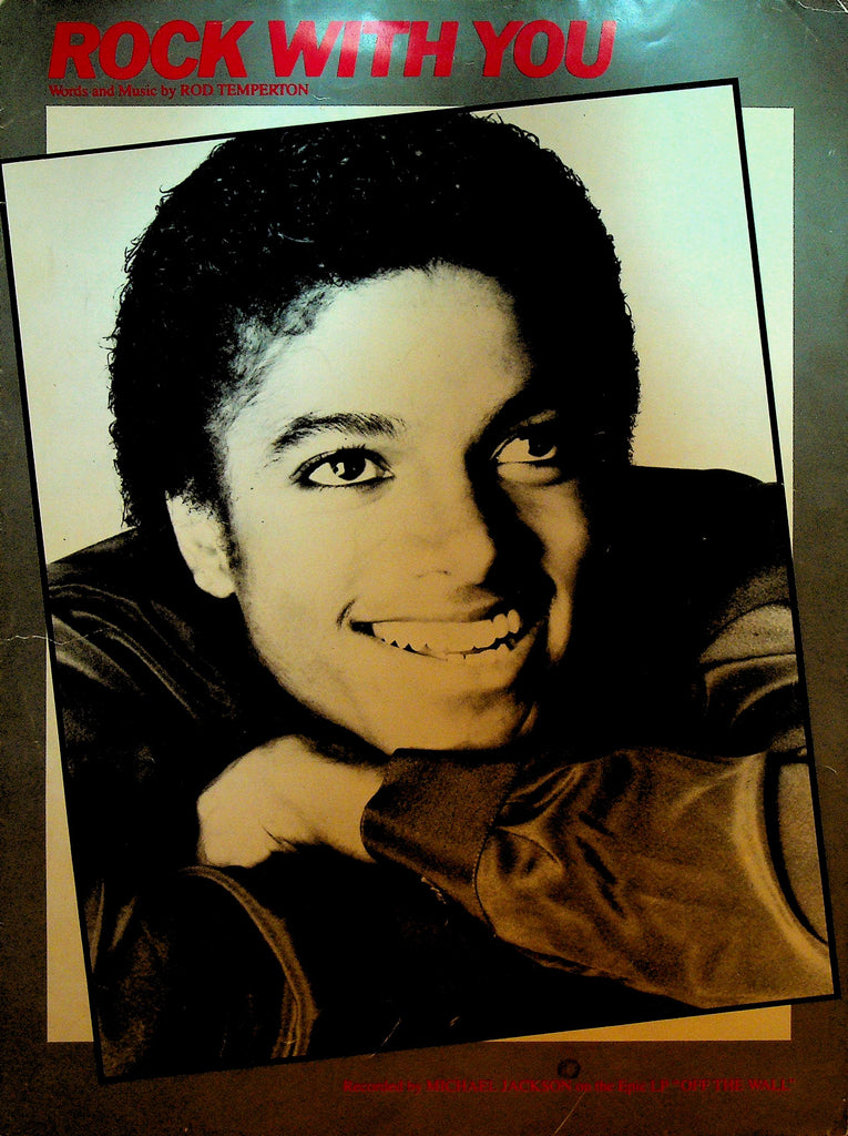 Rock With You Michael Jackson Sheet Music