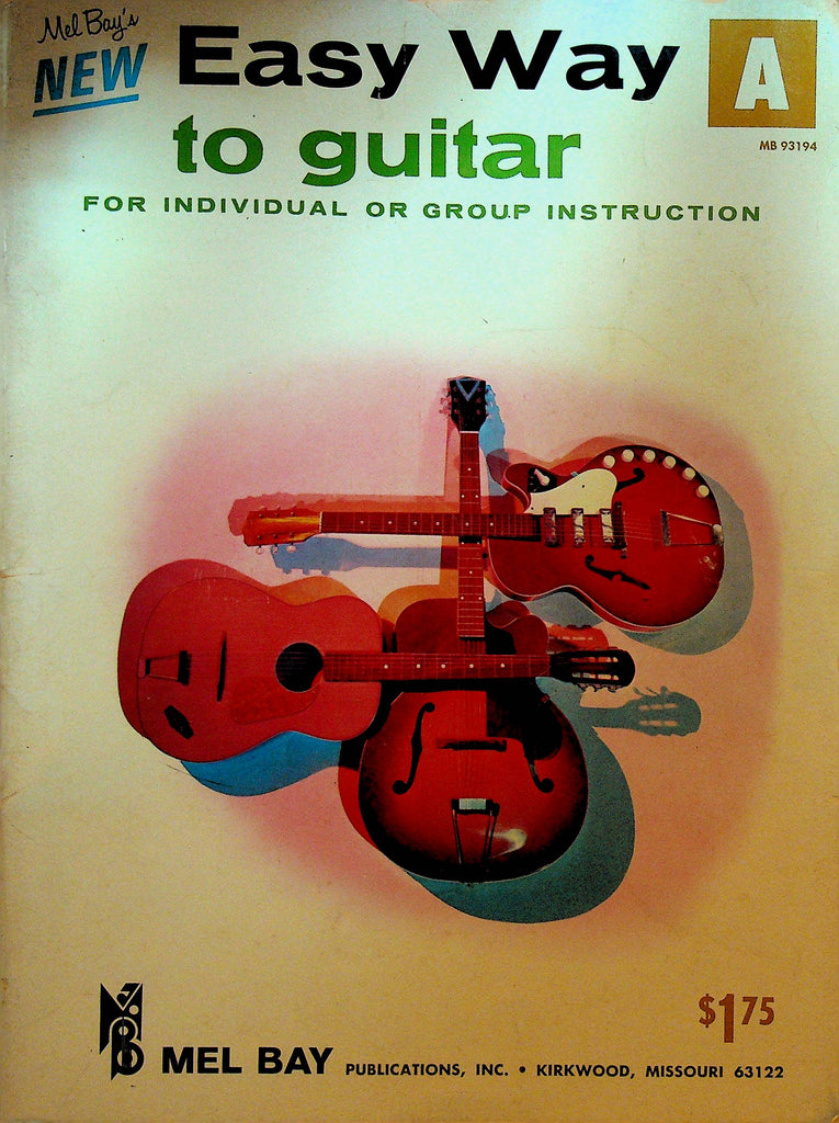 Mel Bay's New Easy Way to Guitar Book A