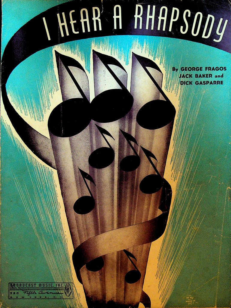 I Hear a Rhapsody Sheet Music
