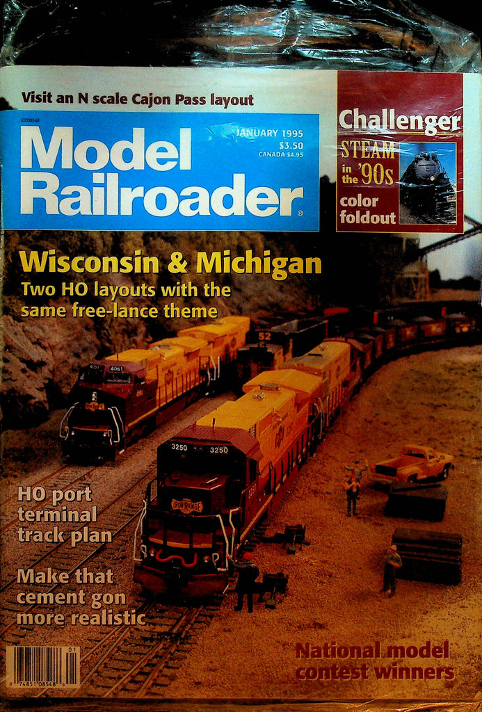 Model Railroader Magazine January 1995