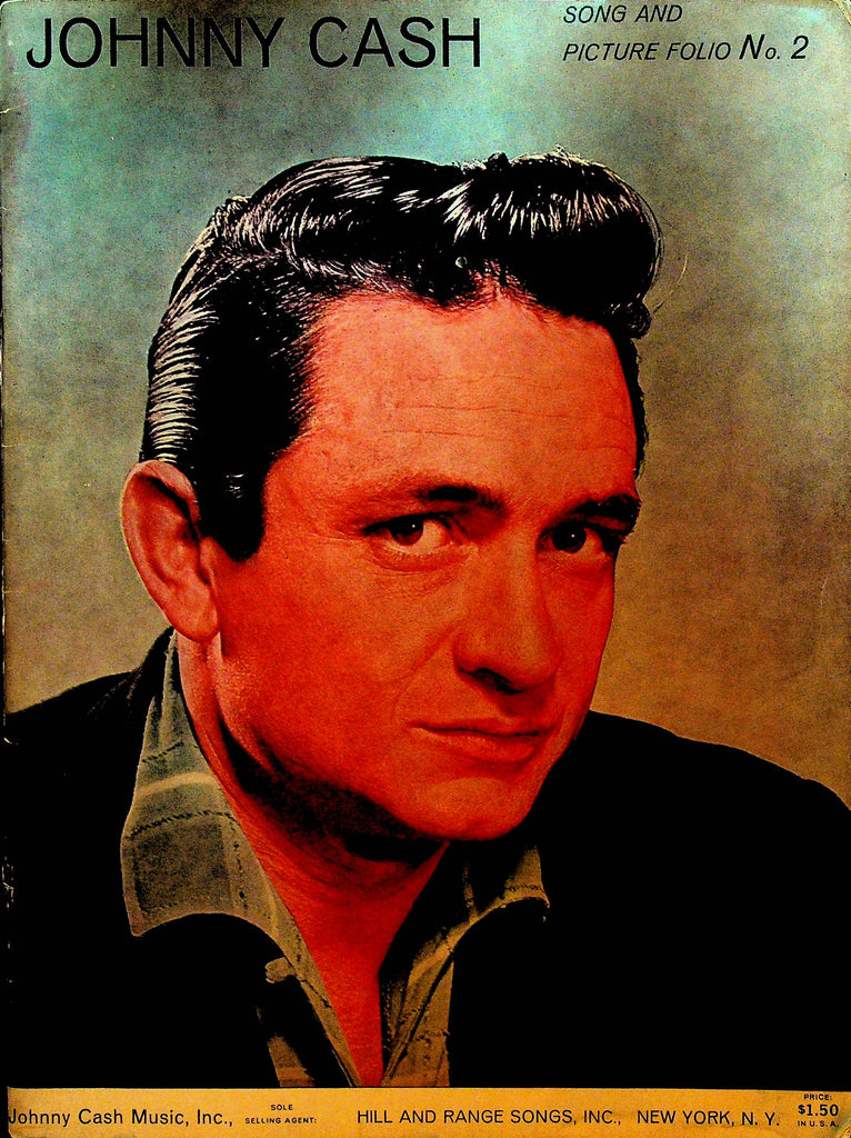 Johnny Cash Song and Picture Folio No 2