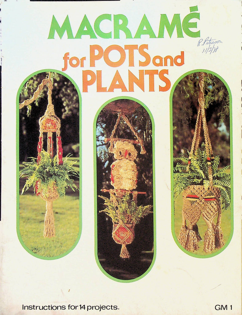 Macrame For Pots and Plants