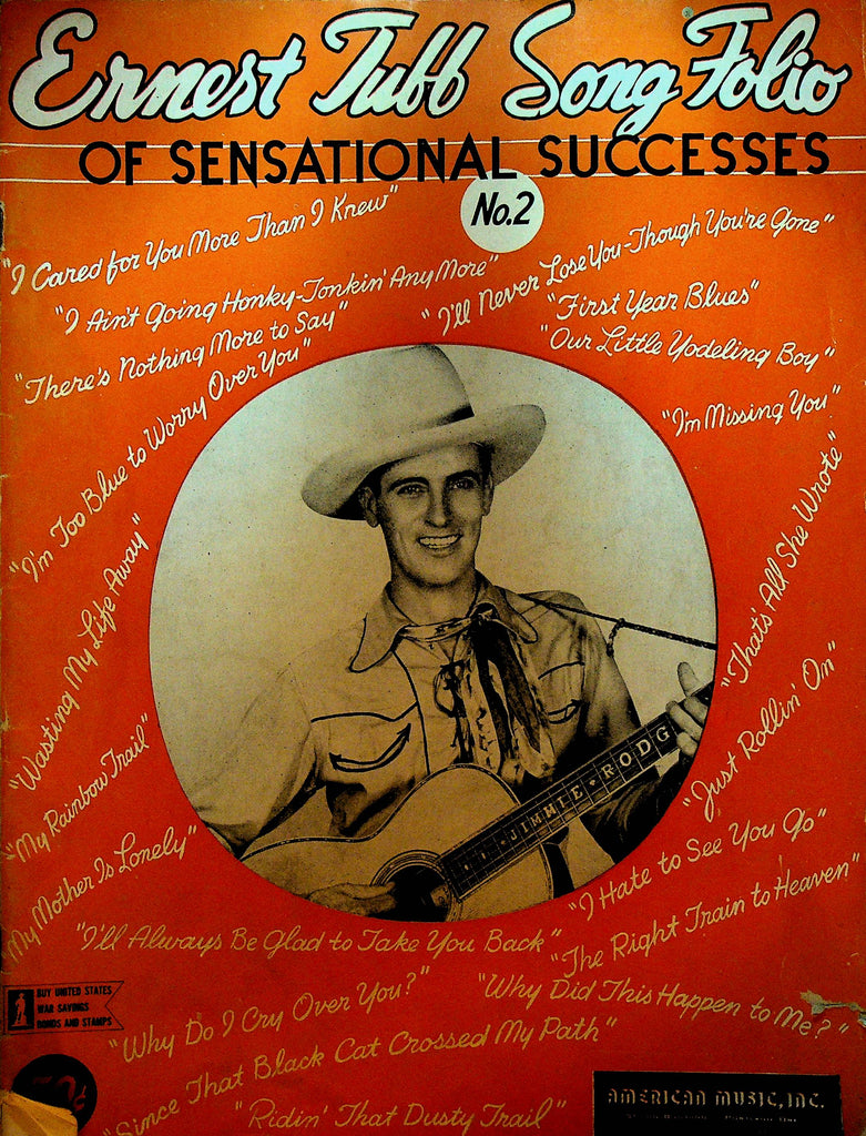 Ernest Tubb Song of Sensational Successes No 2