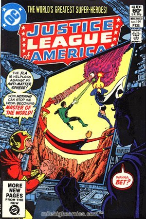 Justice League of America #199 "Lord of Time Appearance"