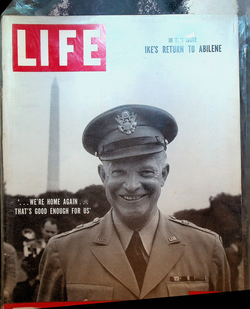 Life Magazine June 16 1952 Dwight Eisenhower