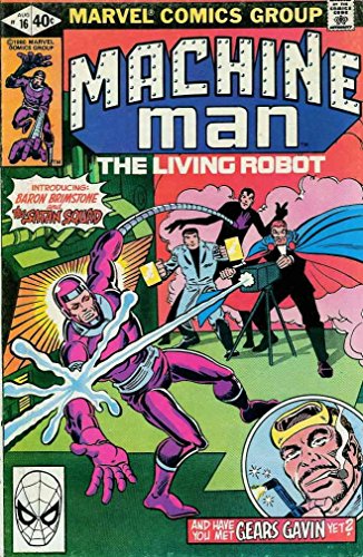 Machine Man #16 ("Baron Brimstone And His Sinister Satan Squad!", Volume 1)