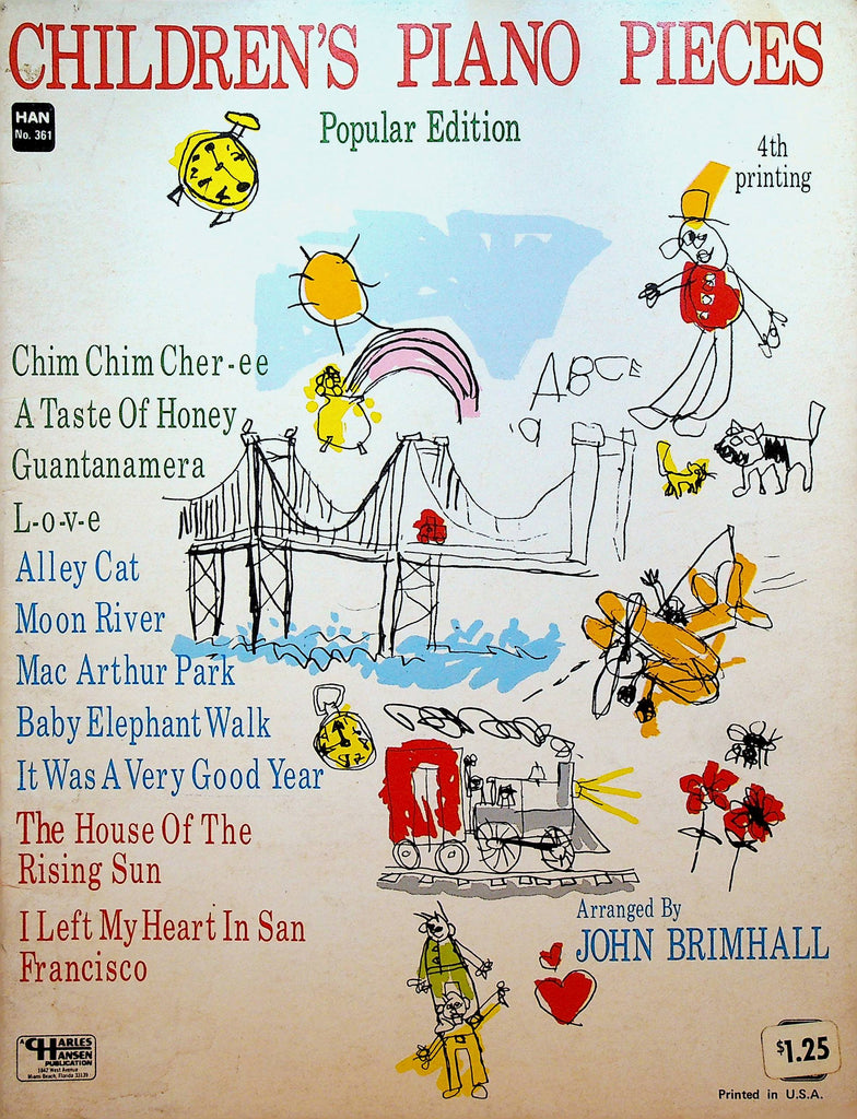Children's Piano Pieces Popular Edition by John Brimhall