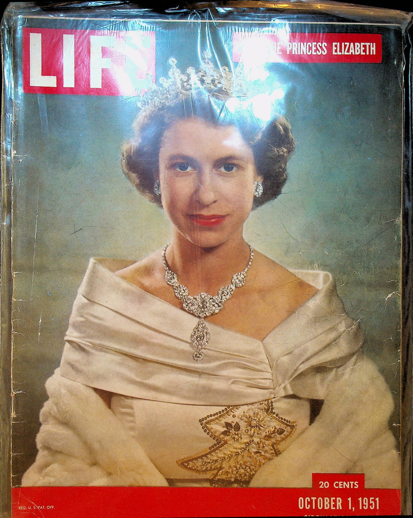 Life Magazine October 1 1951 Queen Elizabeth