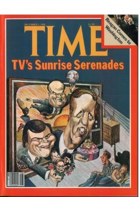 Time Magazine December 1 1980 TV's Sunrise Serenades * Reagan Comes to Washington