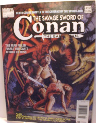 Savage Sword of Conan Volume 1 Number 210