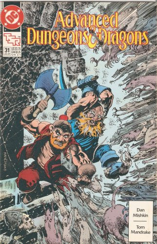 Advanced Dungeons and Dragons #31 July 1991