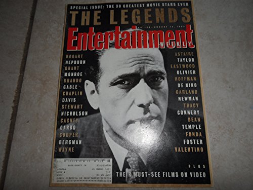 Entertainment Weekly Magazine (THE 30 GREATEST MOVIE STARS EVER , BOGART , HEPBURN , GRANT , MONROE , GABLE CHAPLIN & MORE, August 13 , 1993)