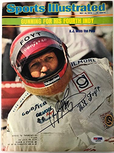 Sports Illustrated May 19 1975- Indy 500 - A.J.