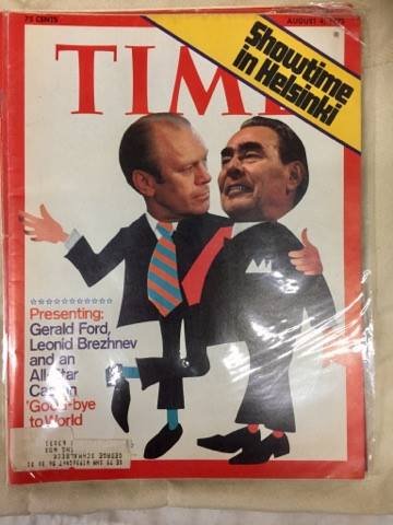 Time Magazine August 4 1975, President Gerald Ford