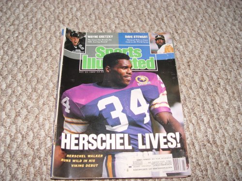 SPORTS ILLUSTRATED october 23 1989 herschel walker