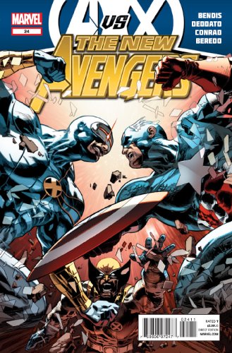NEW Avengers #24 "1st Print- The New Avengers Have Received the Call to Duty By Captain America to Go to War Against the X-men"
