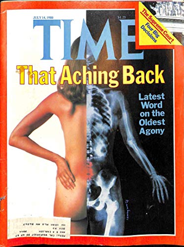 Time Magazine July 14 1980 That Aching Back Latest Word on the Oldest Agony * The Supreme Court