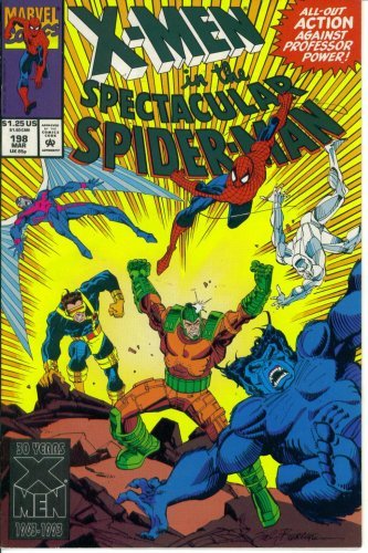 The Spectacular Spider-Man #198 : Guest Starring the X-Men in "Castles in the Air" (Marvel Comics)