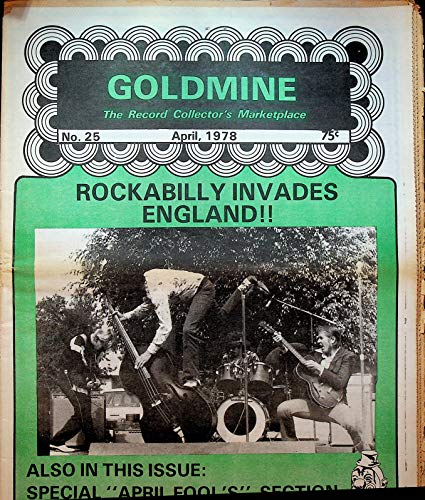 Goldmine Magazine April 1978 Rockabilly Invades England