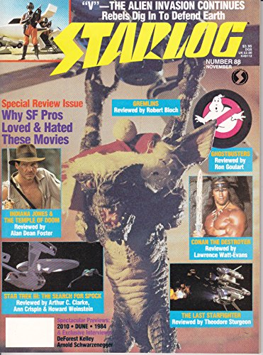 Starlog: The Magazine of the Future #88 vol.8 November, 1984