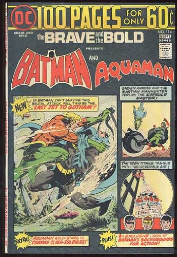 Brave and the Bold, v20 #114. Aug-Sep 1974 [Comic Book]