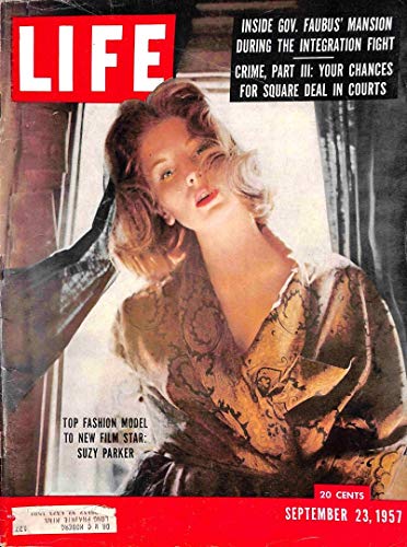 LIFE Magazine - September 23, 1957, Suzy Parker, top fashion Model