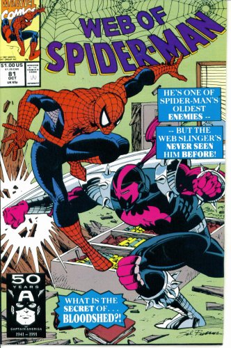 Web of Spider-Man #81 : Living In Fear (Marvel Comics)
