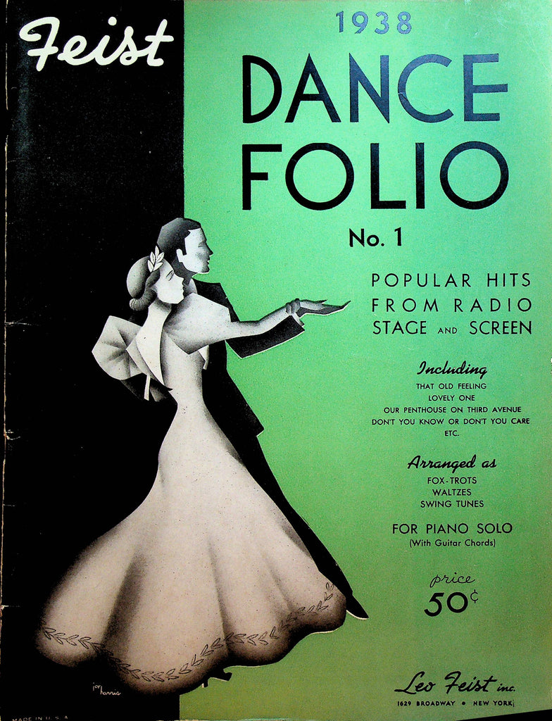 Feist 1938 Dance Folio #1