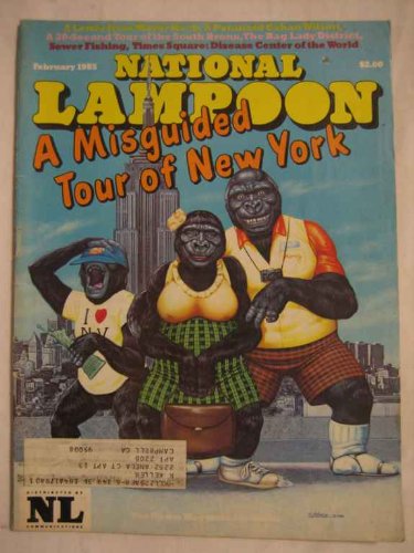 National Lampoon V.2 #79 Feb. 1985 Misguided Tour of New York Koch Gahan Wilson South Bronx