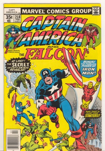 Captain America and Falcon #218