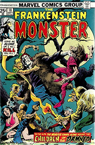 The Frankenstein Monster #18 - Marvel Comics 1975