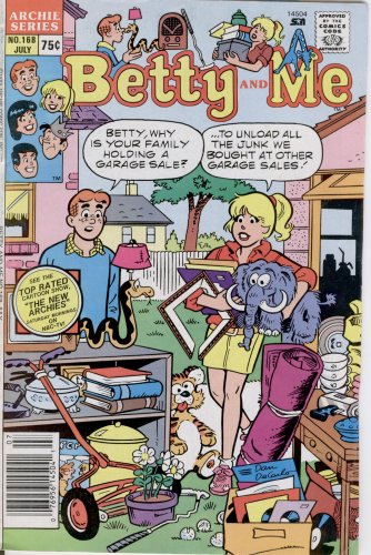 Betty and Me No. 168 (Archie Series, No. 168)