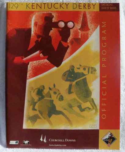 2003 KENTUCKY DERBY PROGRAM funny cide