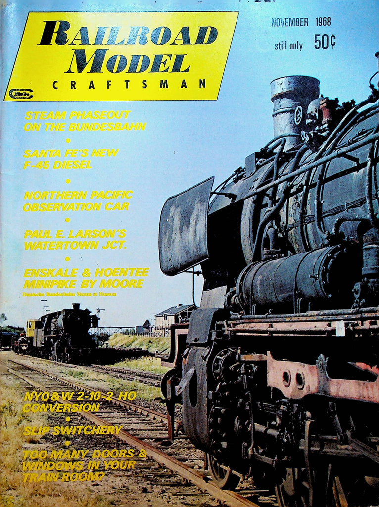 Railroad Model Craftsman Magazine November 1968