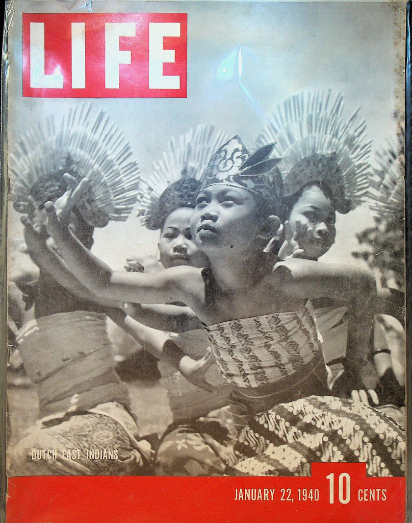 Life Magazine January 22 1940 Dutch East Indians