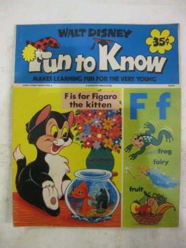 Walt Disney Fun To Know No. 6