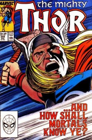 Thor #394 "Maddie Arnstein Is Given the Task to Rewrite a Thor Movie Script, and She Goes Digging in the Past for the Story"