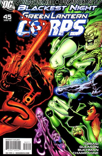 Green Lantern Corps #45 / Blackest Night