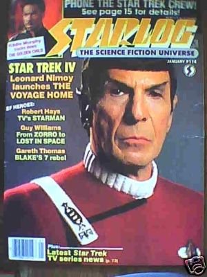 Starlog Magazine Issue # 114 January 1987