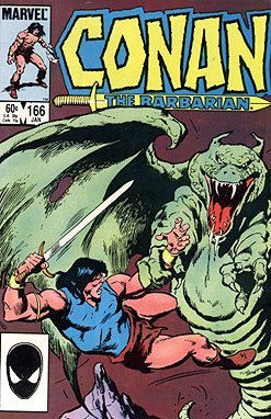 Conan the Barbarian, Edition# 166